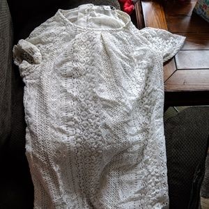 White Banana Republic Blouse